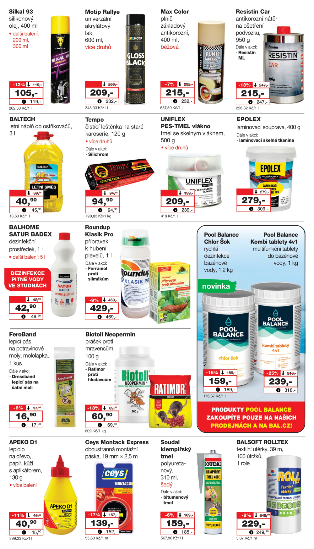 Leták Barvy a laky drogerie leták - strana 4
