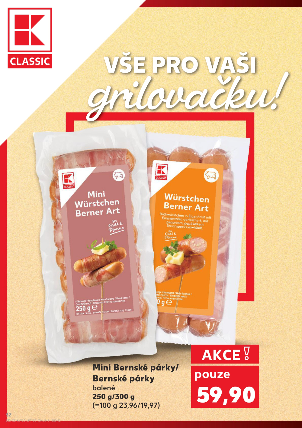 Leták Kaufland leták Praha 8 - Malý Klín - strana 32