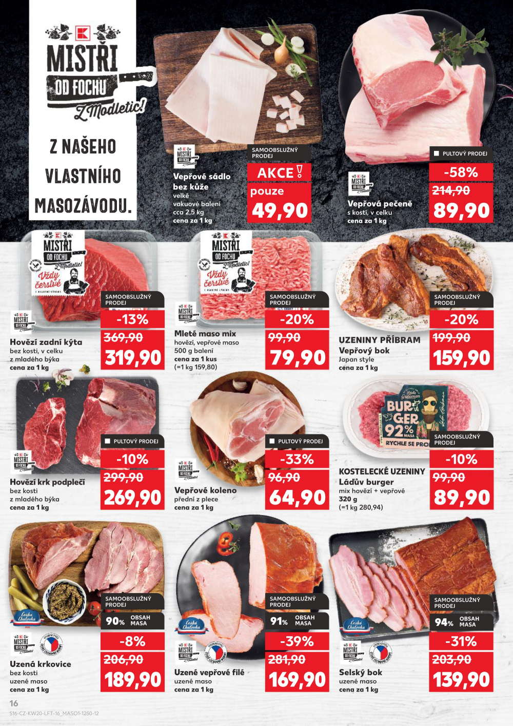 Leták Kaufland leták Mladá Boleslav - strana 16