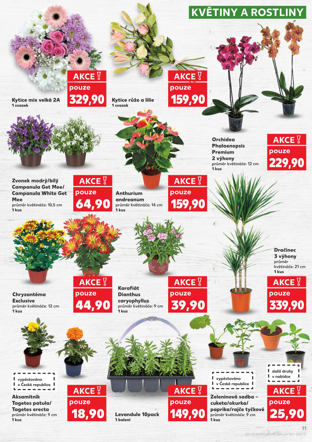 Leták Kaufland leták Praha 6 - Podbaba - strana 11