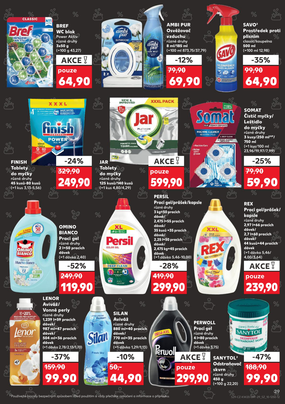 Leták Kaufland leták Ústí nad Labem, Okružní - strana 29
