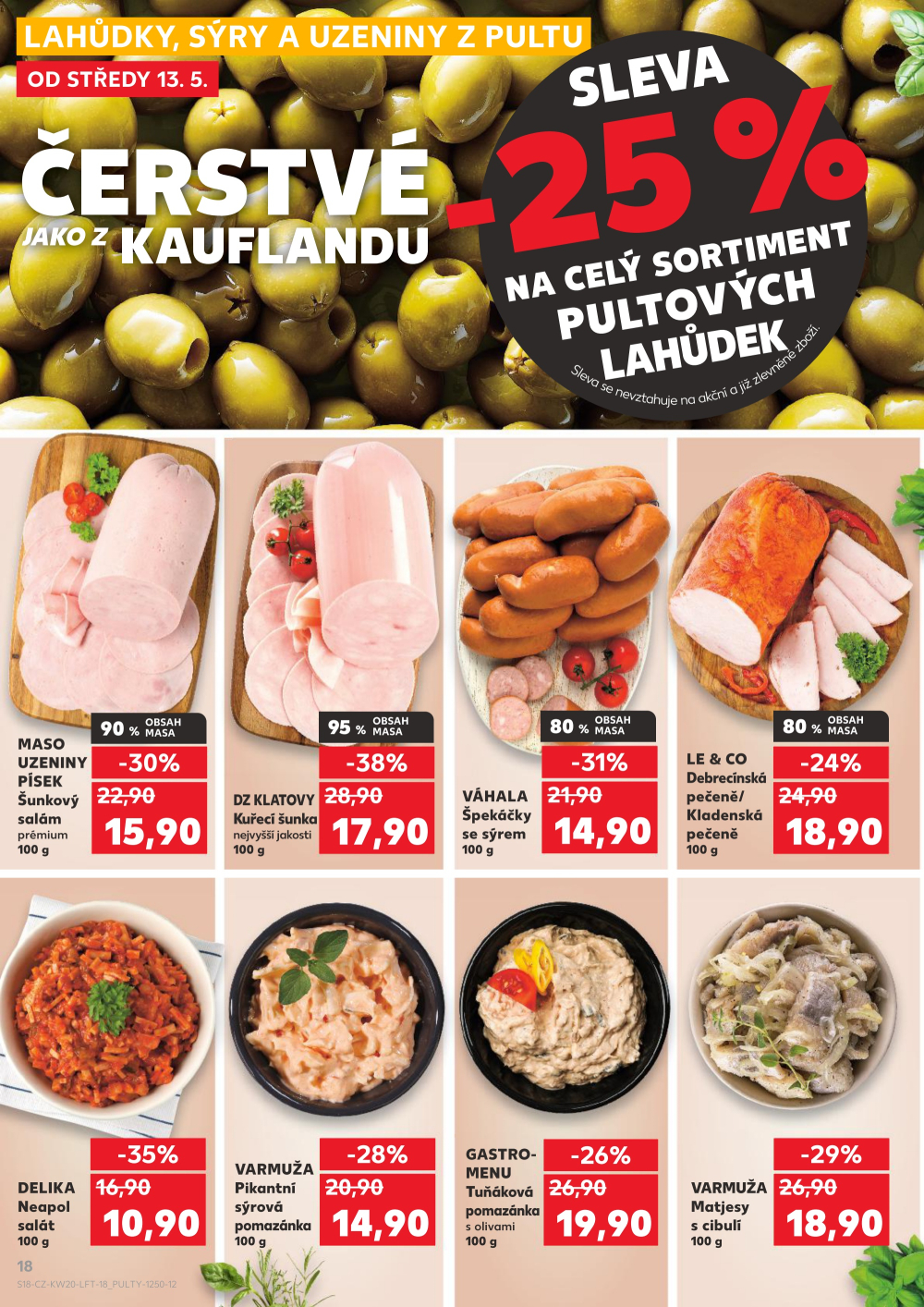 Leták Kaufland leták Pelhřimov - strana 18