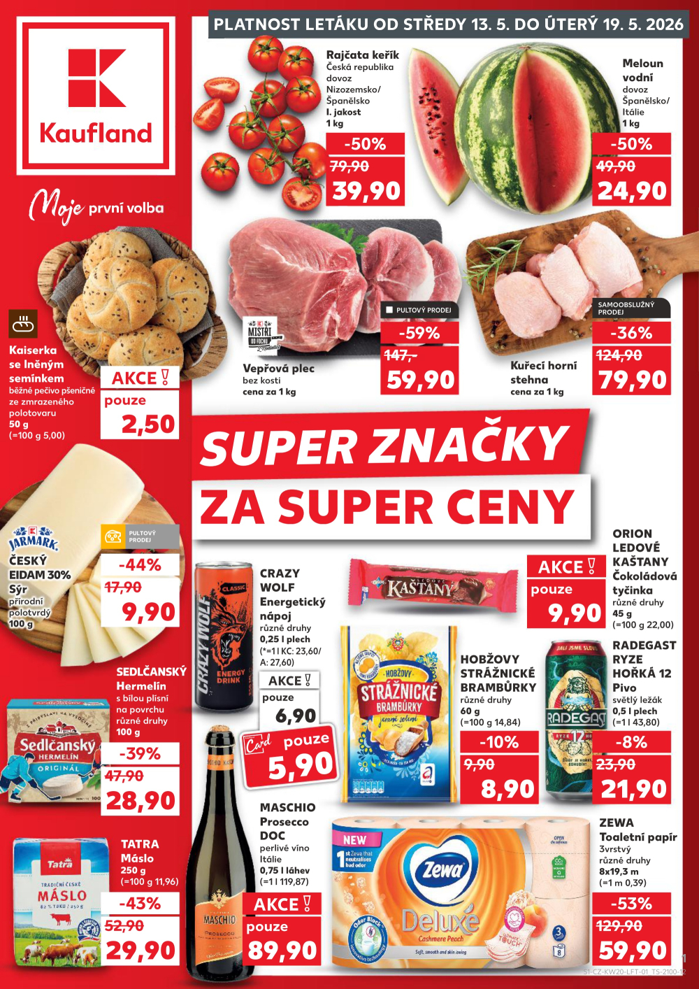 Leták Kaufland leták Karlovy Vary - strana 1