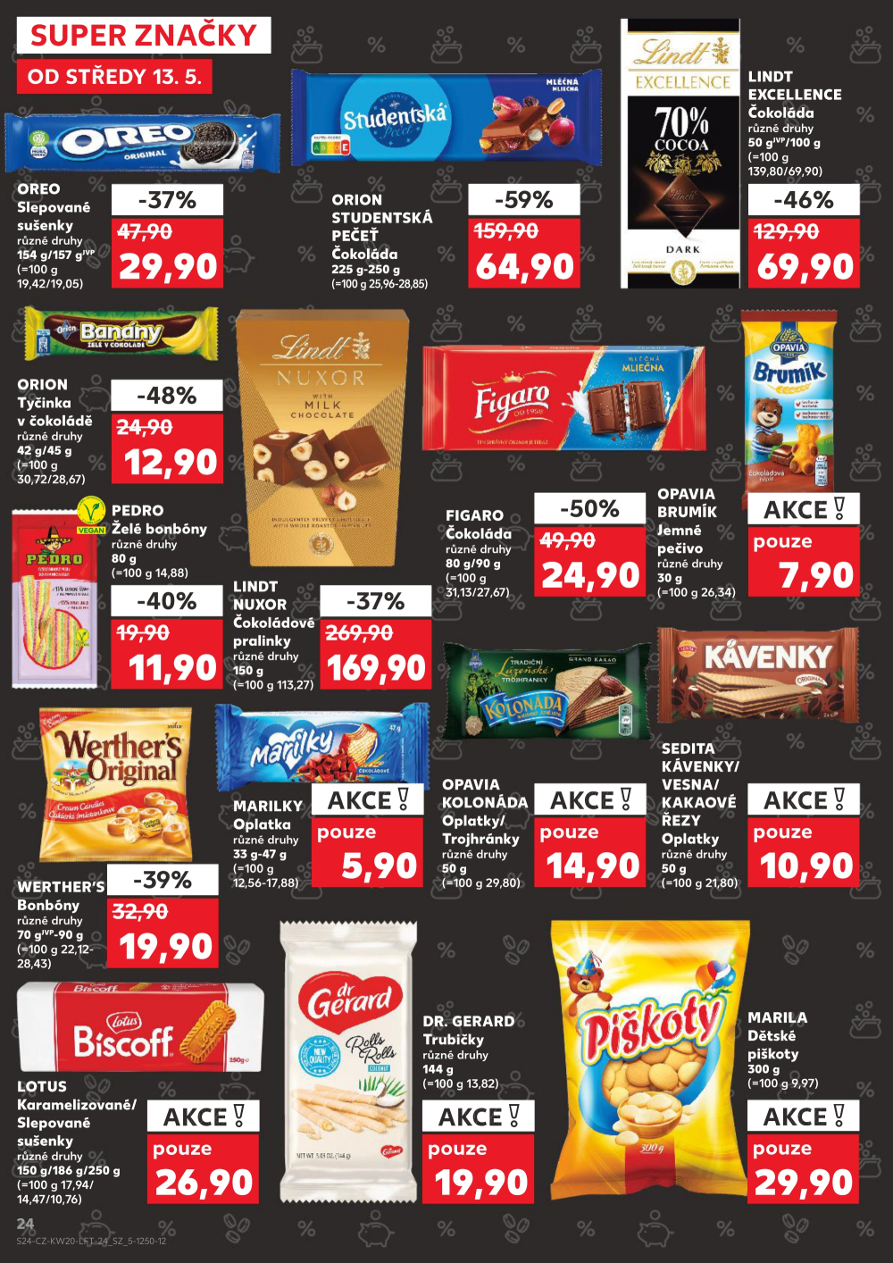 Leták Kaufland leták Poděbrady U Garáží - strana 24