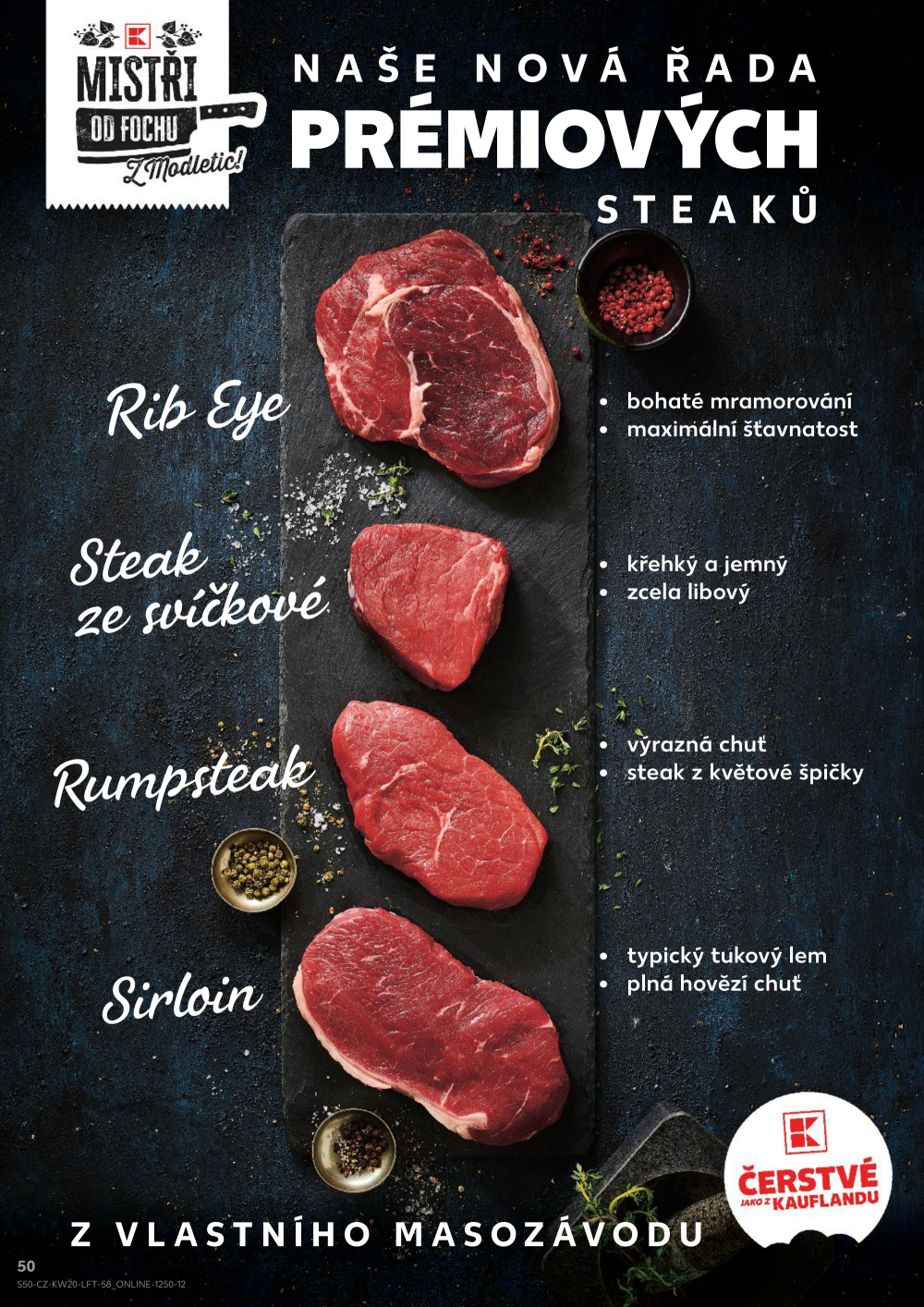 Leták Kaufland leták Jablonec nad Nisou, U Kostela - strana 50