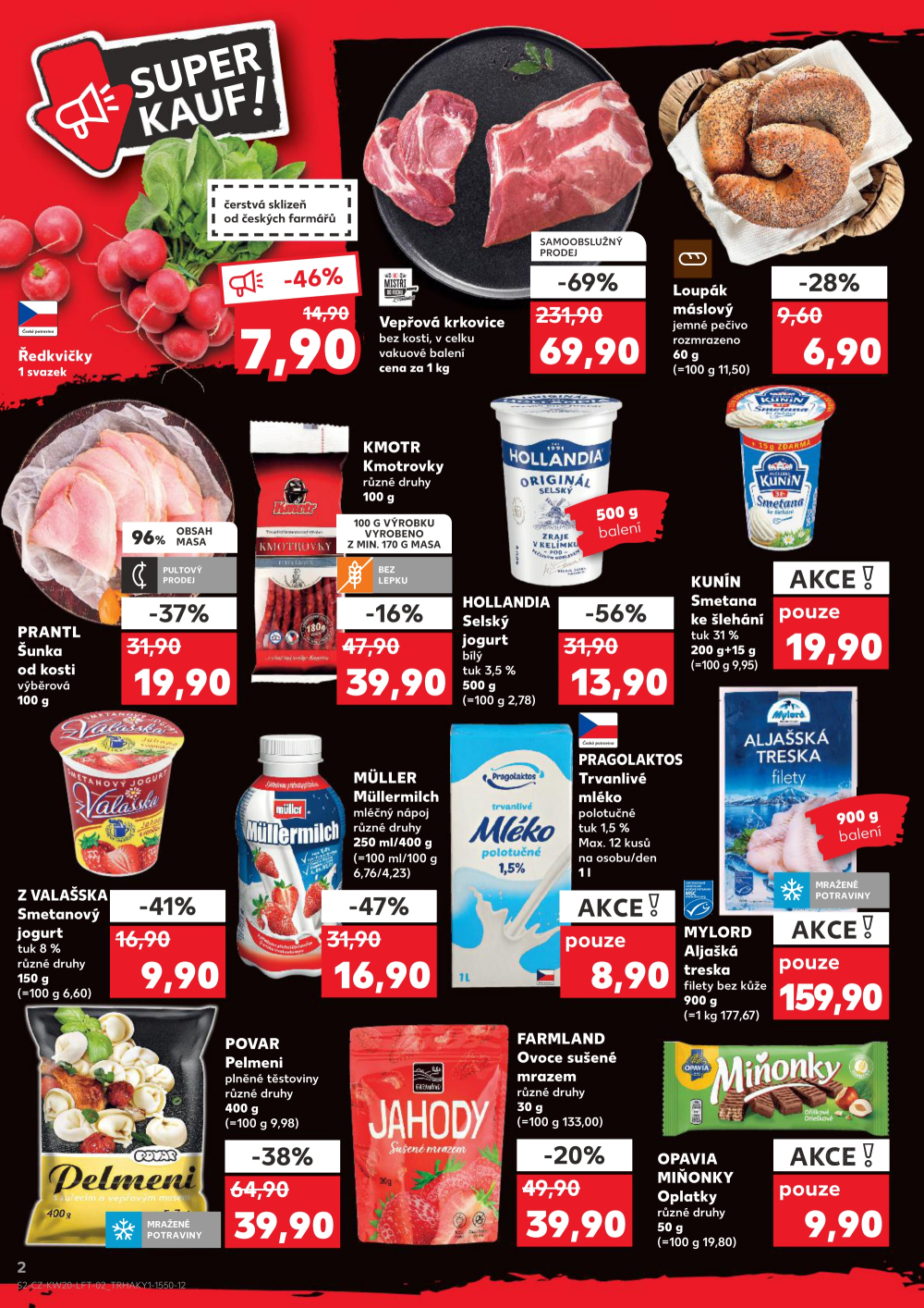 Leták Kaufland leták Praha 4 - Modřany - strana 2