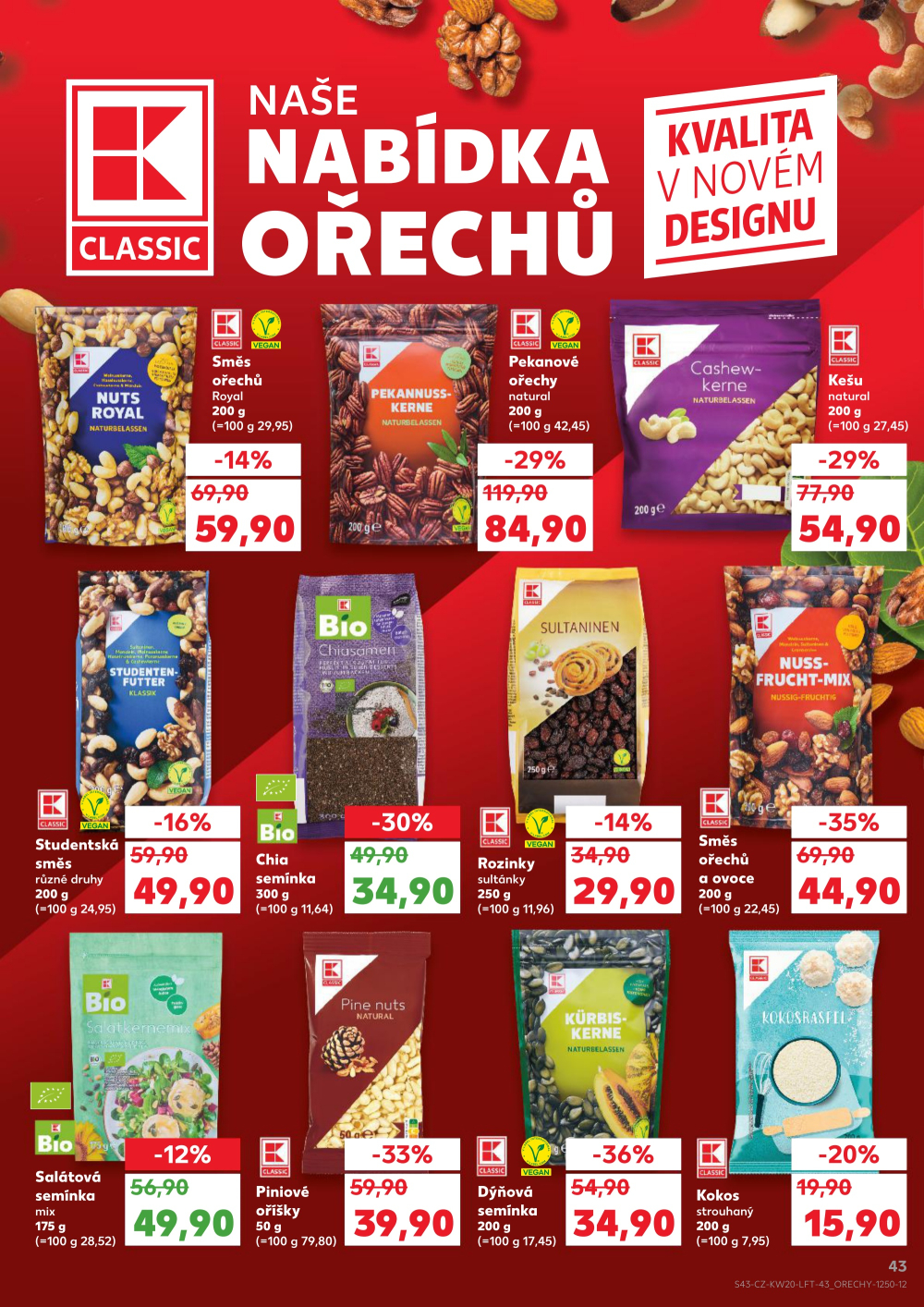 Leták Kaufland leták Praha 4 - Michle - strana 43