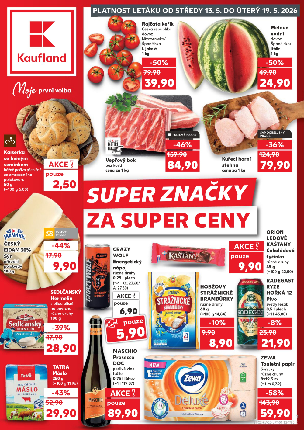Leták Kaufland leták Česká Lípa - strana 1