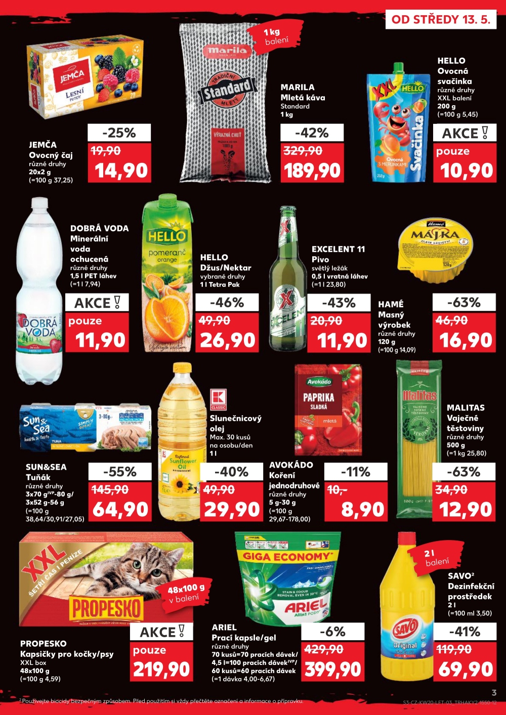 Leták Kaufland leták Česká Lípa - strana 3