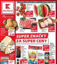 Akční leták Kaufland  Bruntál
