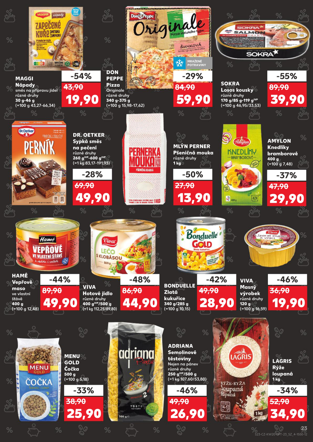 Leták Kaufland leták Praha 8 - Libeň - strana 23