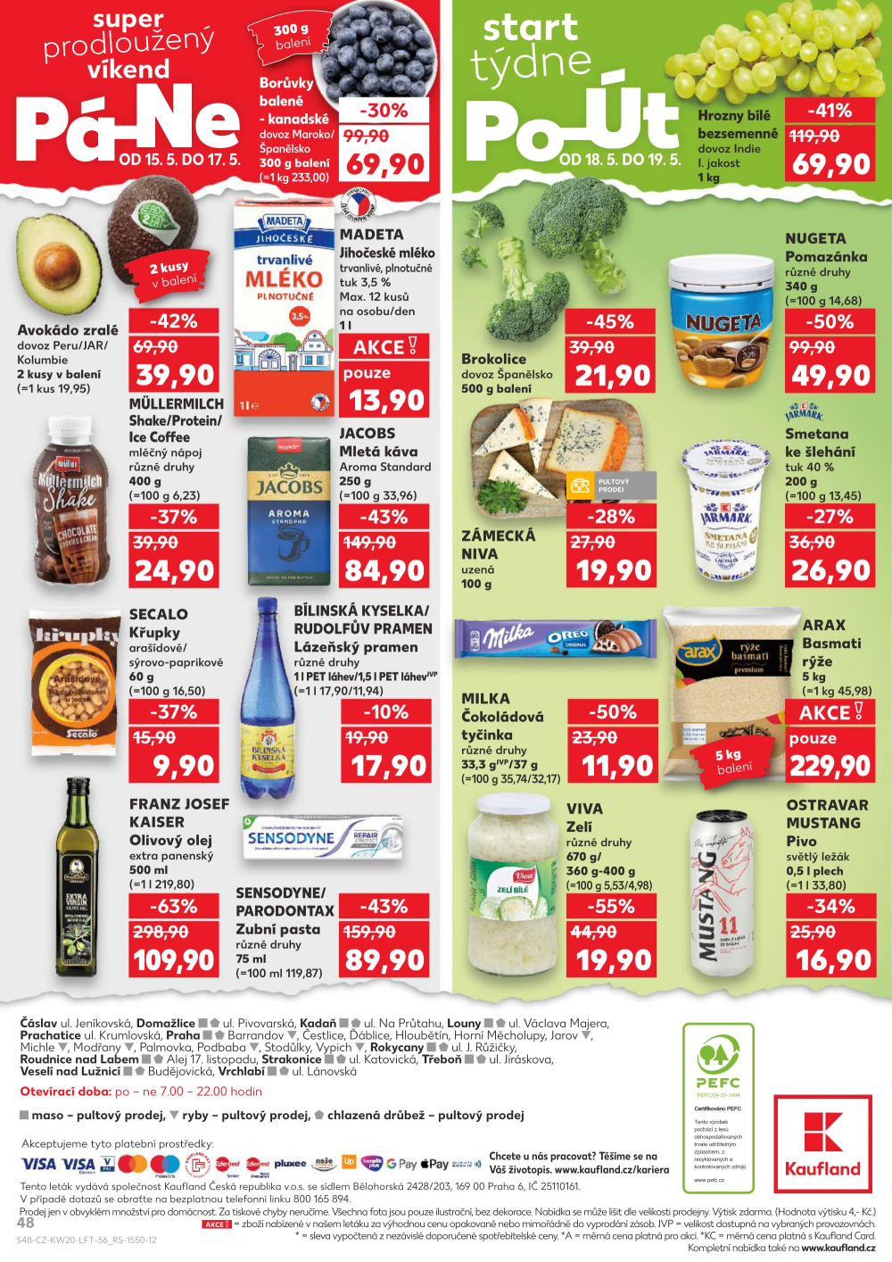 Leták Kaufland leták Praha 8 - Libeň - strana 48