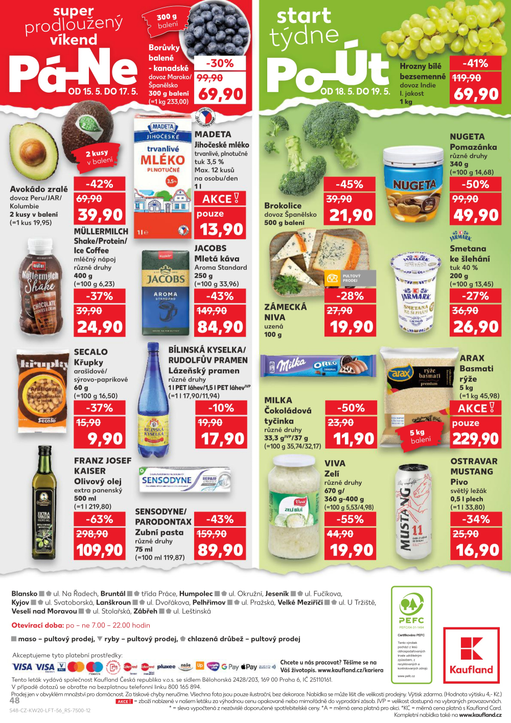 Leták Kaufland leták Zábřeh - strana 48