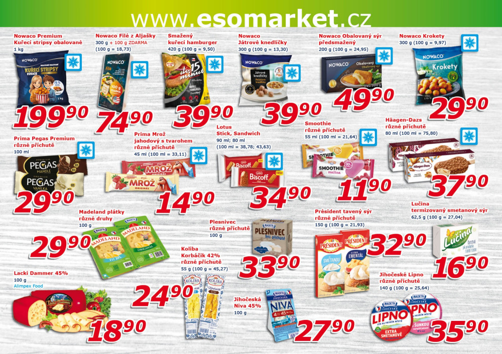 Leták ESO MARKET leták - strana 3
