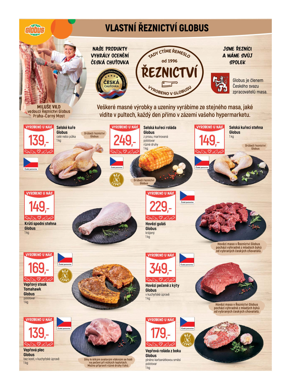 Leták Globus leták Praha - Černý Most - strana 5