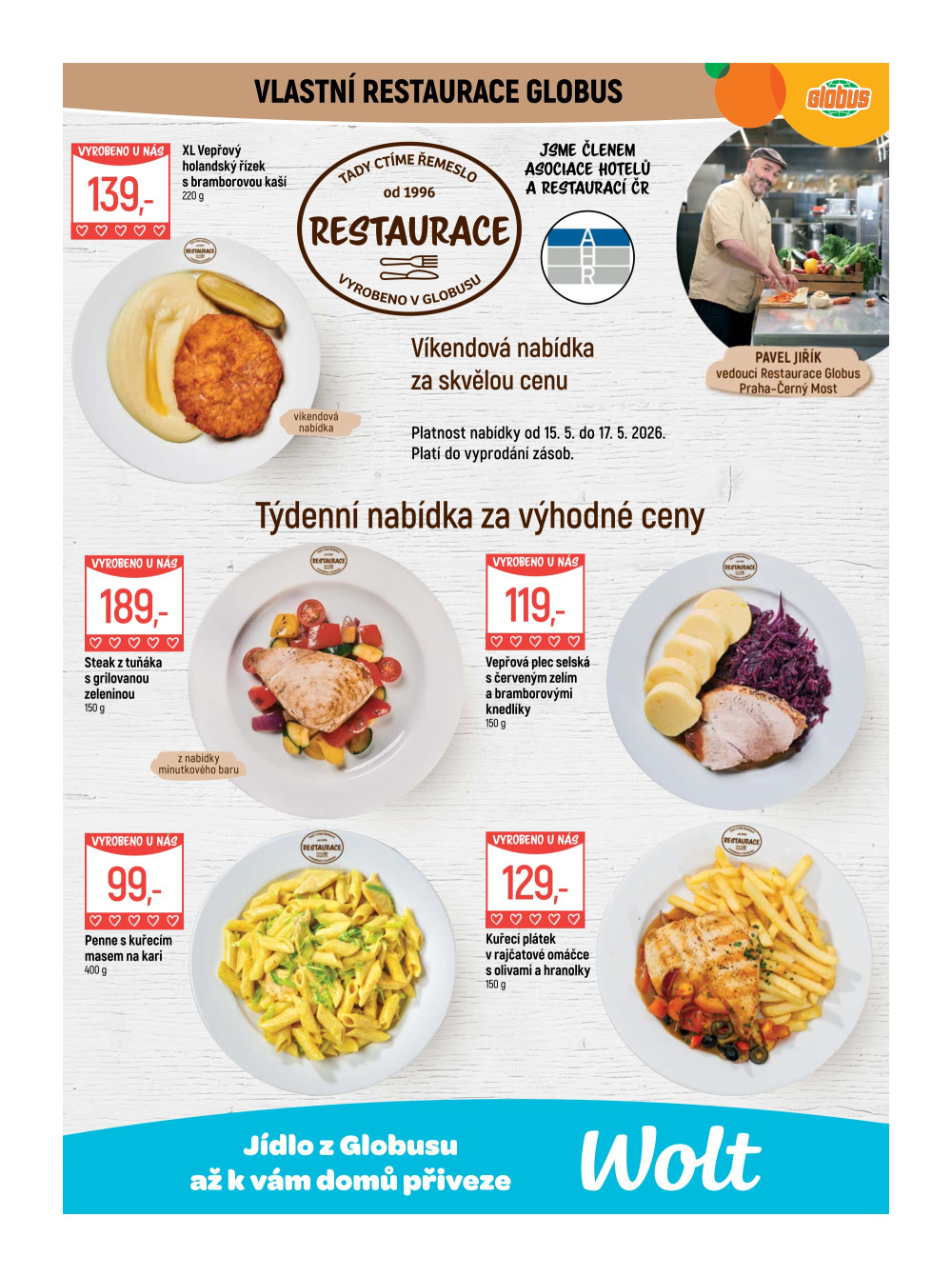 Leták Globus leták Praha - Černý Most - strana 8