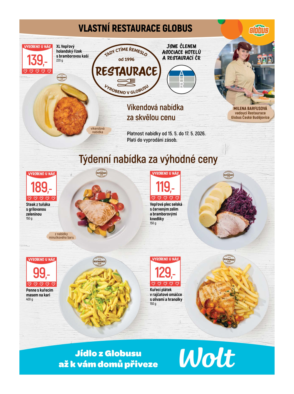 Leták Globus leták České Budějovice - strana 8