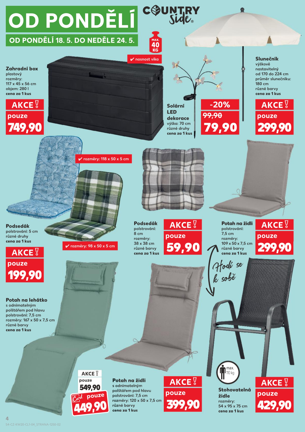 Leták Kaufland leták - Spotřební zboží - strana 4