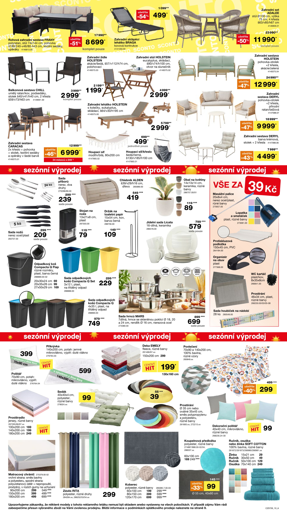 Leták SCONTO Nábytek leták - strana 10