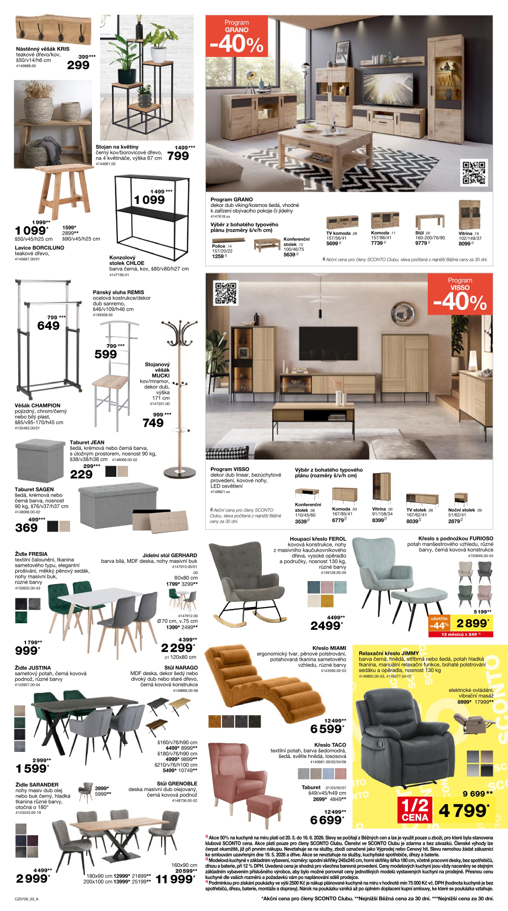 Leták SCONTO Nábytek leták - strana 3