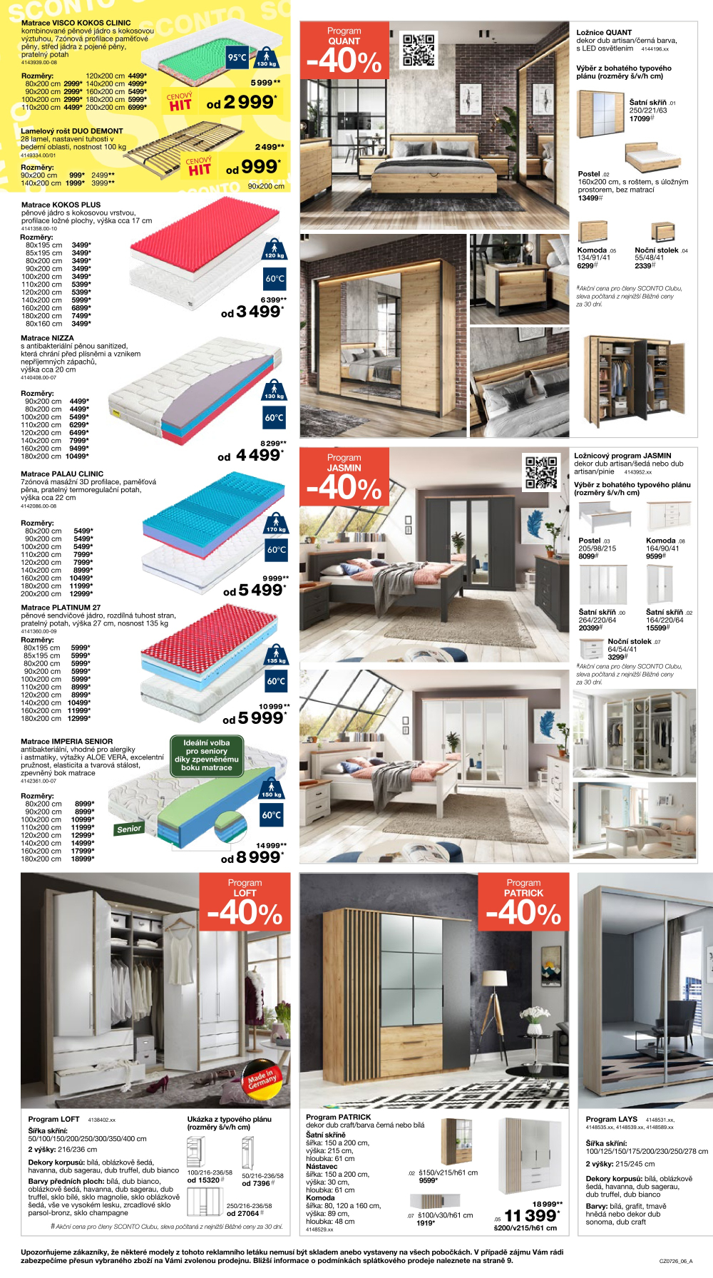Leták SCONTO Nábytek leták - strana 6