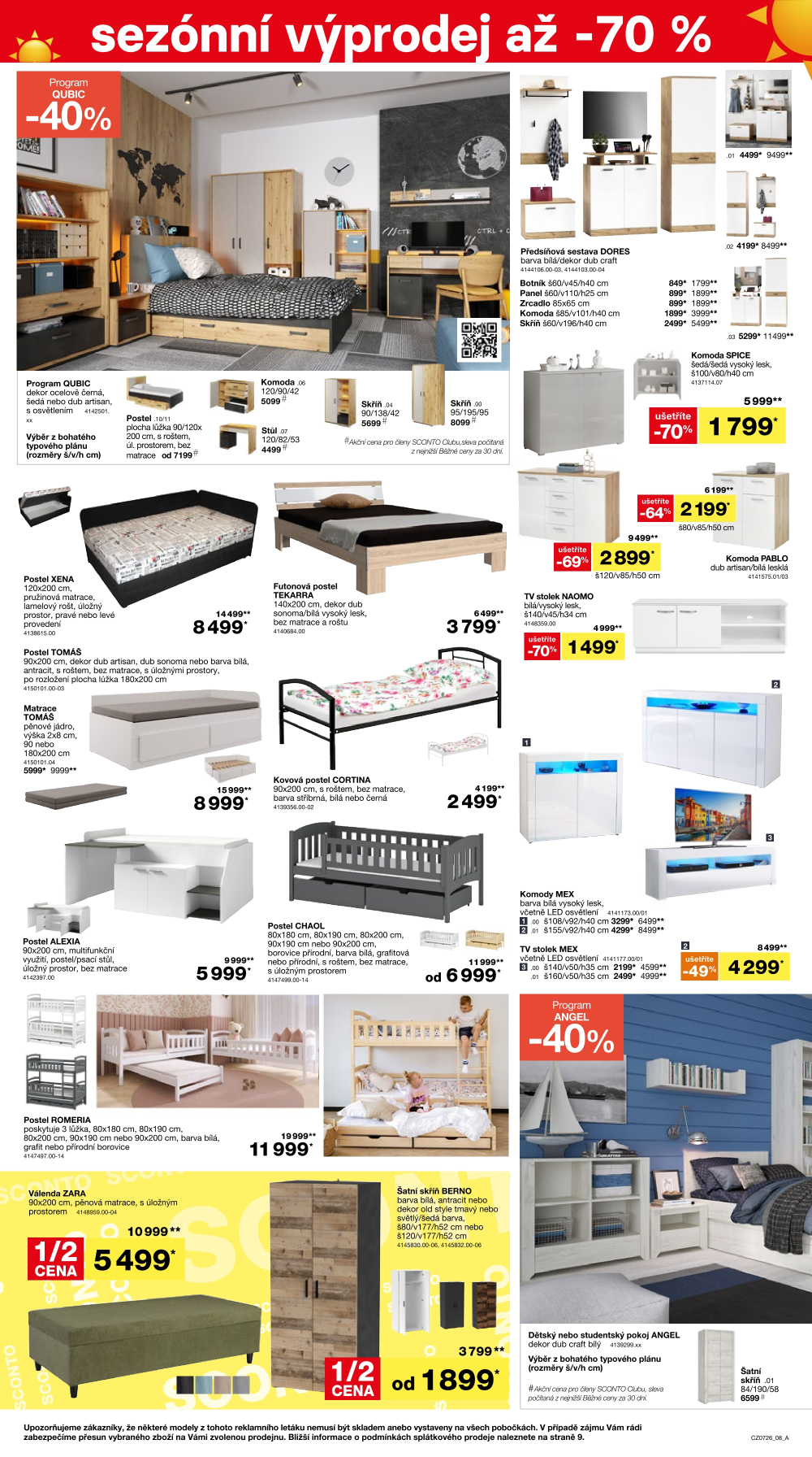 Leták SCONTO Nábytek leták - strana 8