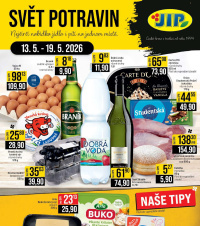 Akční leták JIP  CC Cash & Carry - Brno, Ostrava, Praha, Polička, Olomouc, Karlovy Vary, Zlín, Jilemnice, Pardubice