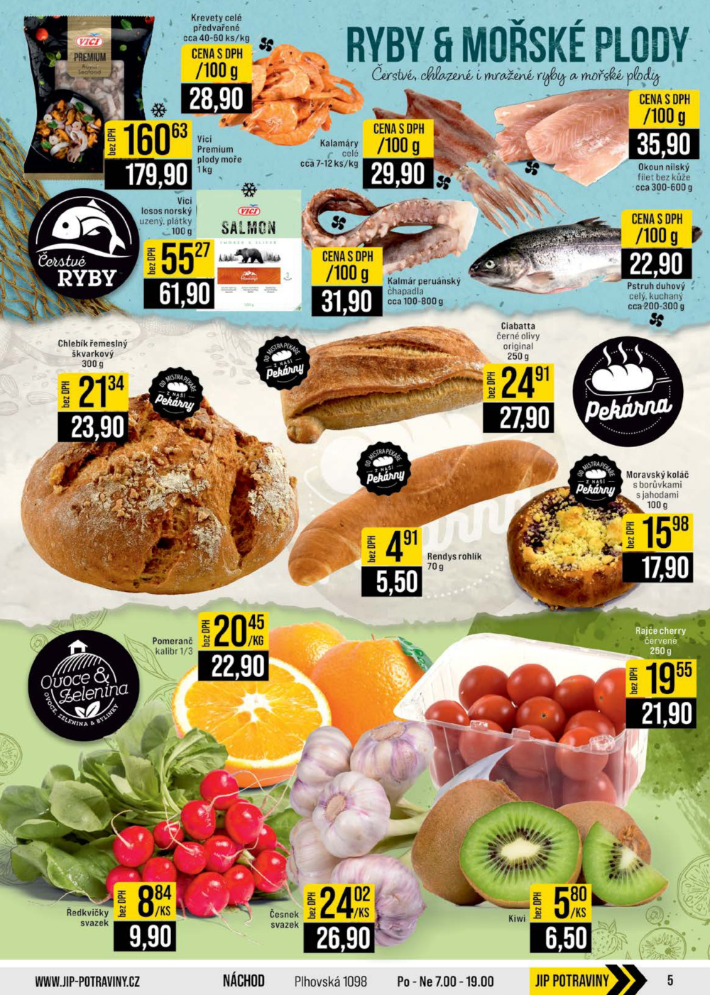 Leták JIP leták CC Cash & Carry - Brno, Ostrava, Praha, Polička, Olomouc, Karlovy Vary, Zlín, Jilemnice, Pardubice - strana 5