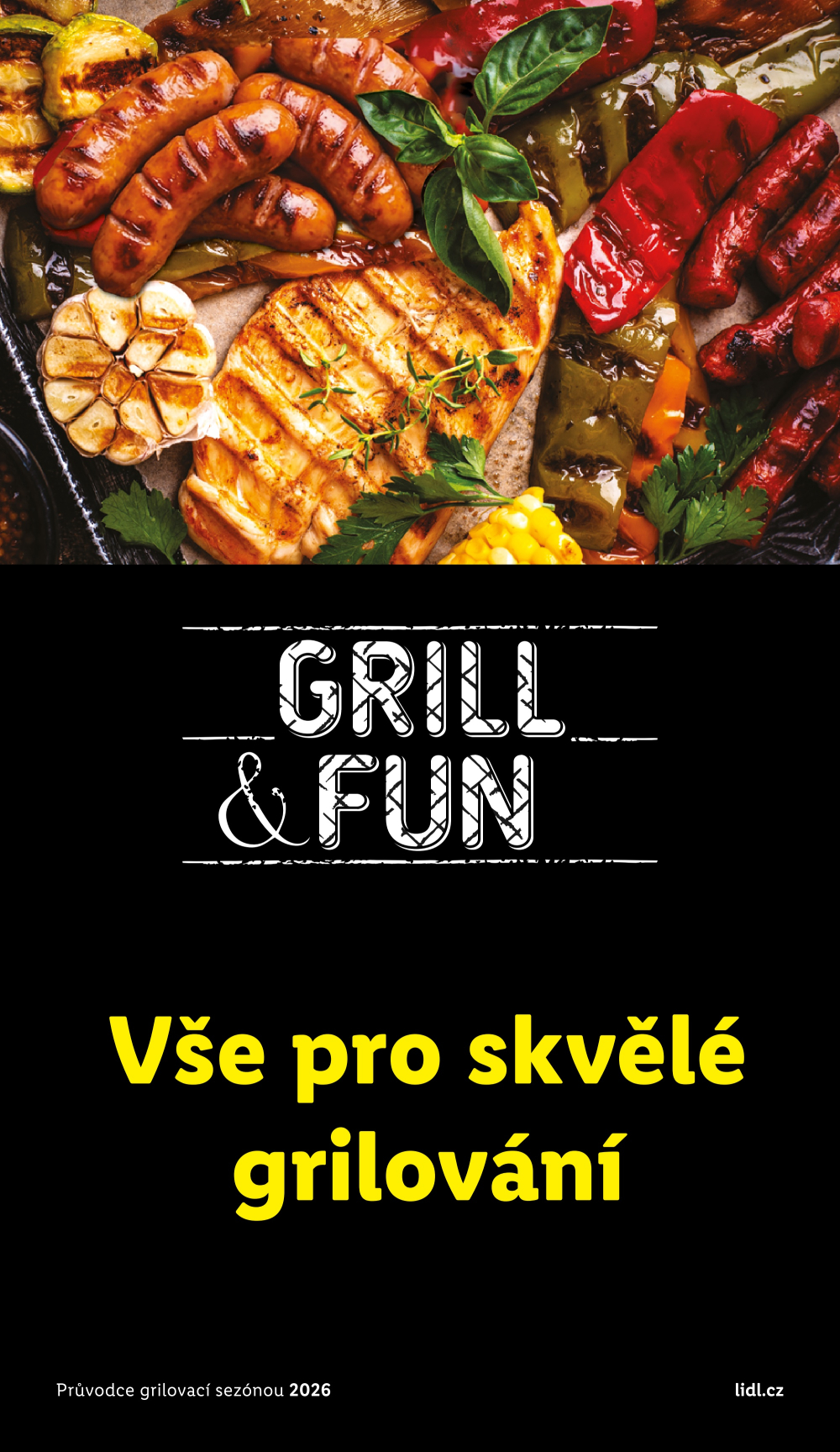 Leták Lidl leták - Grill & Fun - strana 1