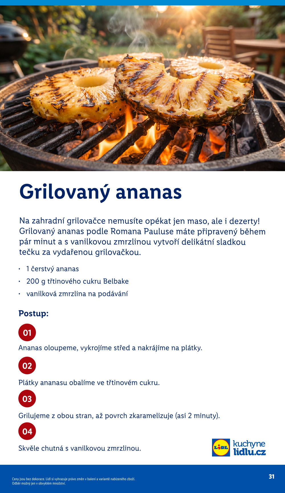 Leták Lidl leták - Grill & Fun - strana 31