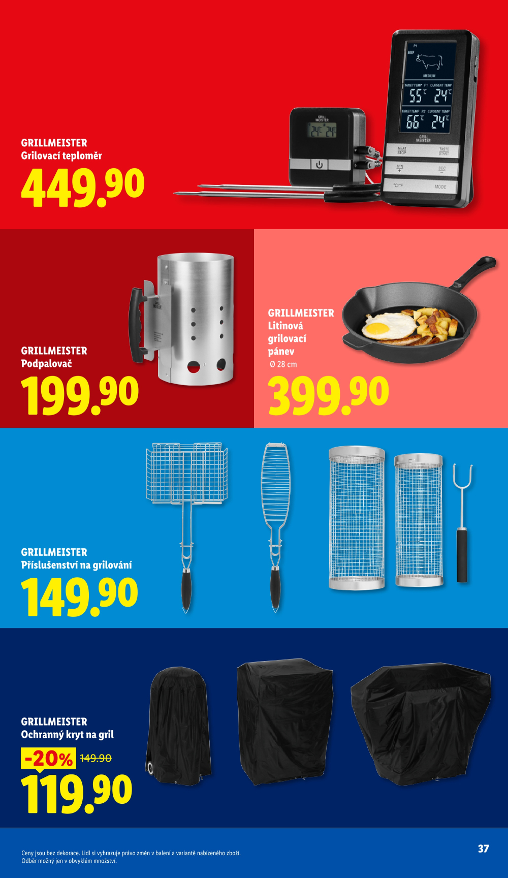 Leták Lidl leták - Grill & Fun - strana 37