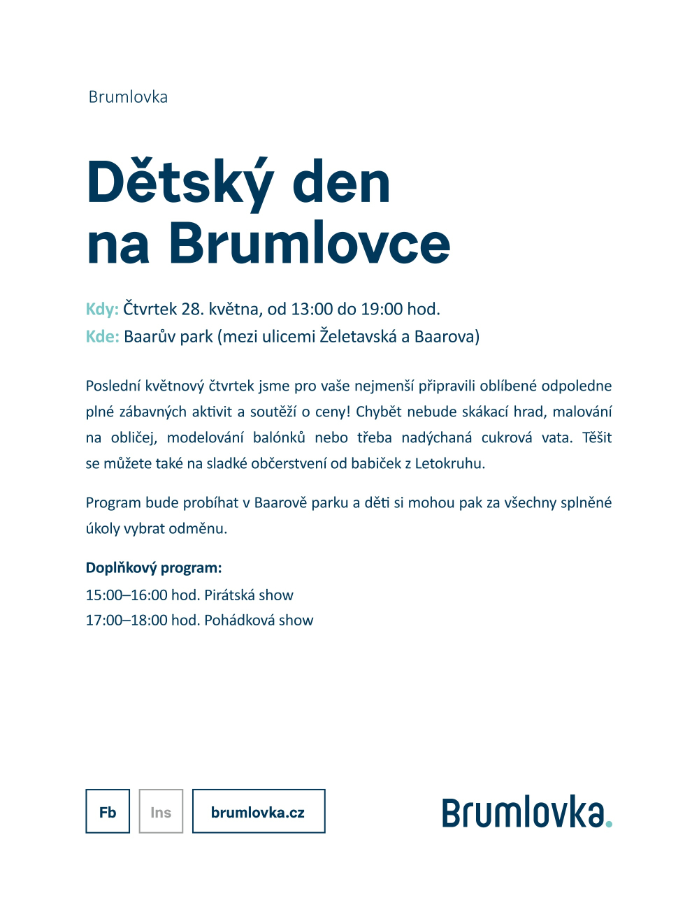 Leták eBrumlovka magazín - strana 22