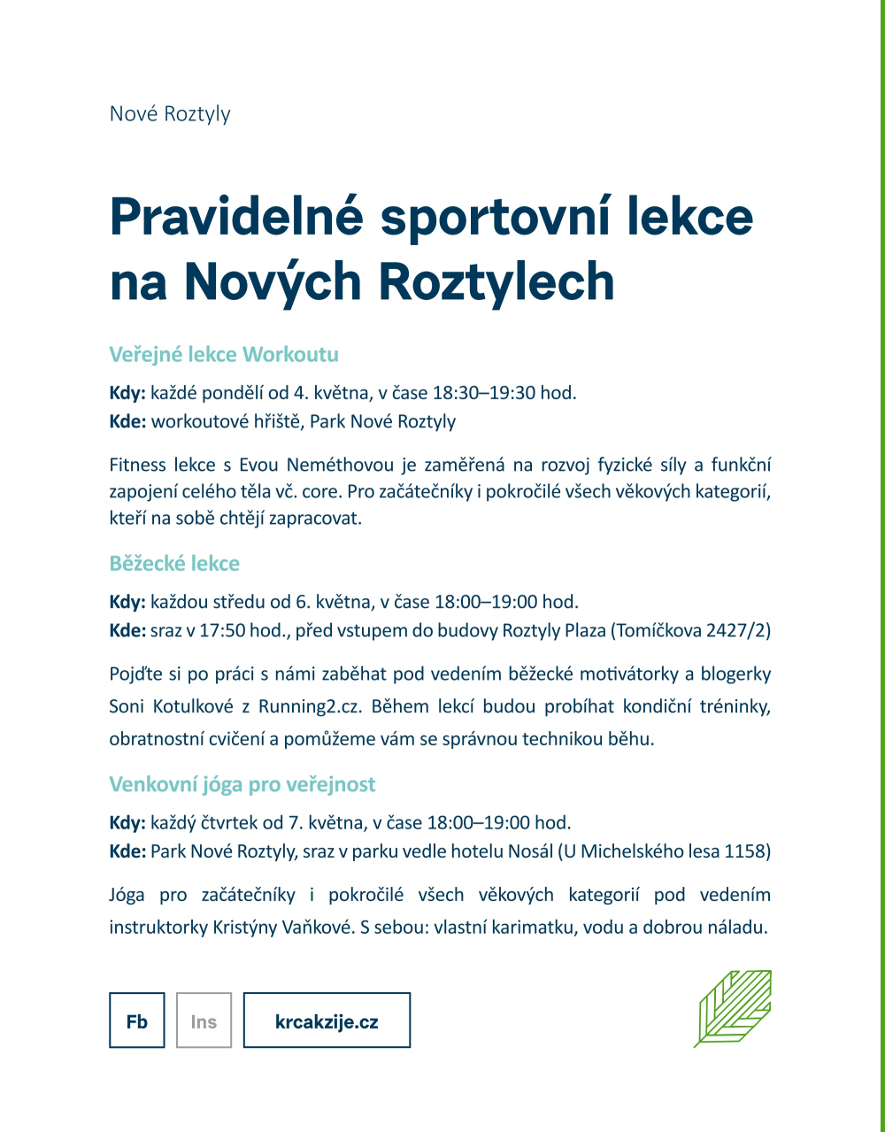 Leták eBrumlovka magazín - strana 27