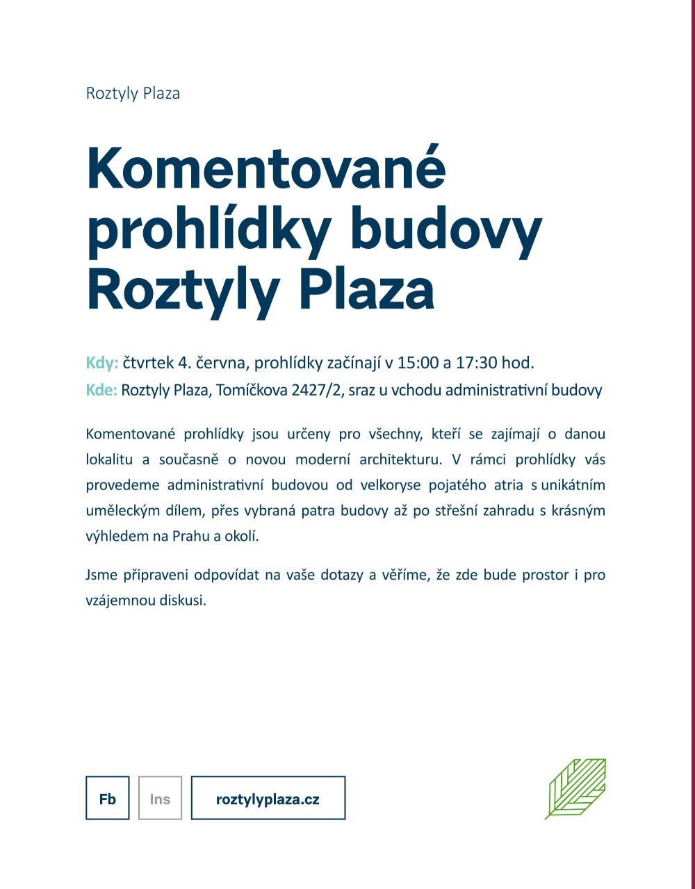 Leták eBrumlovka magazín - strana 31