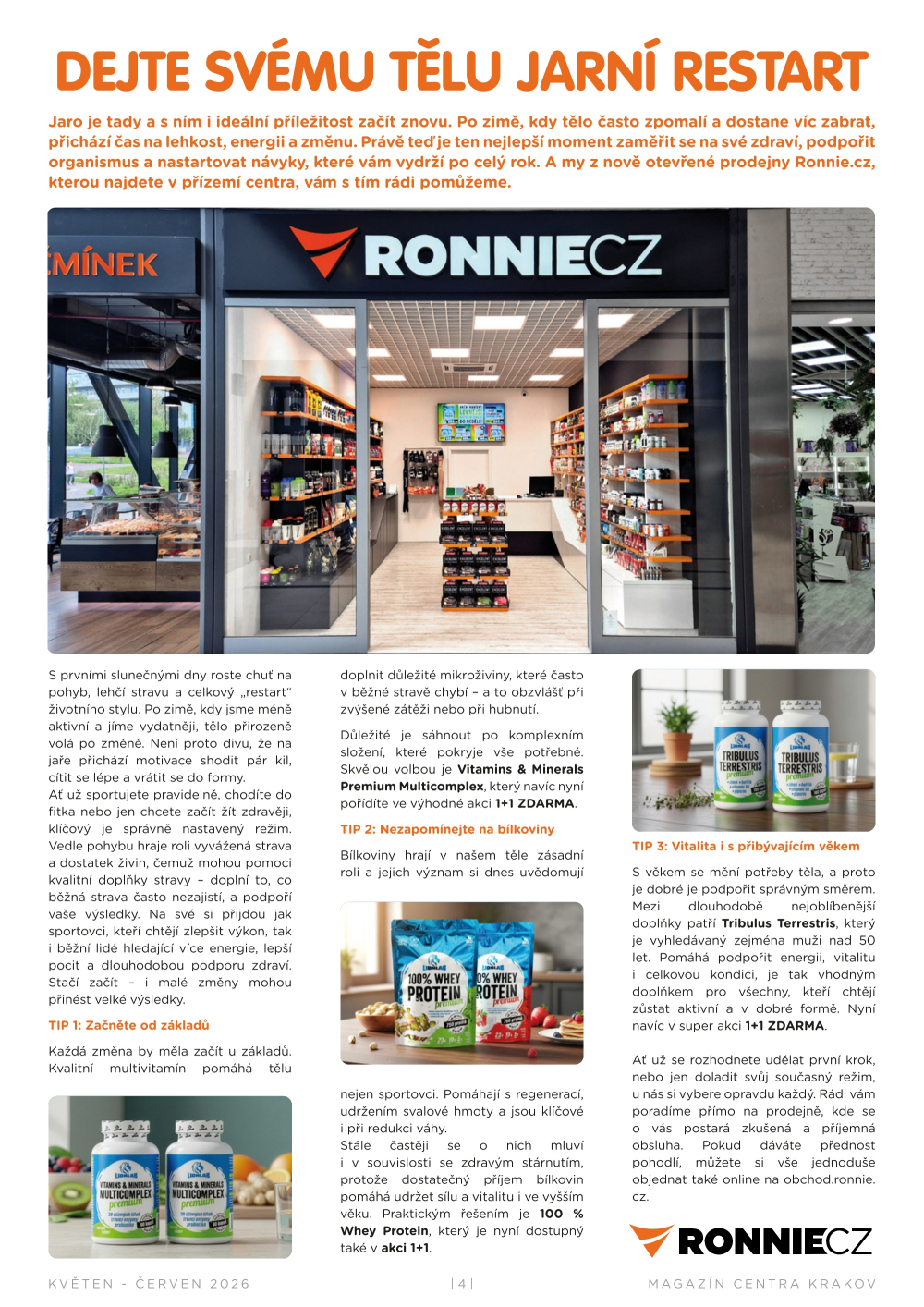 Leták Centrum Krakov magazín - strana 4