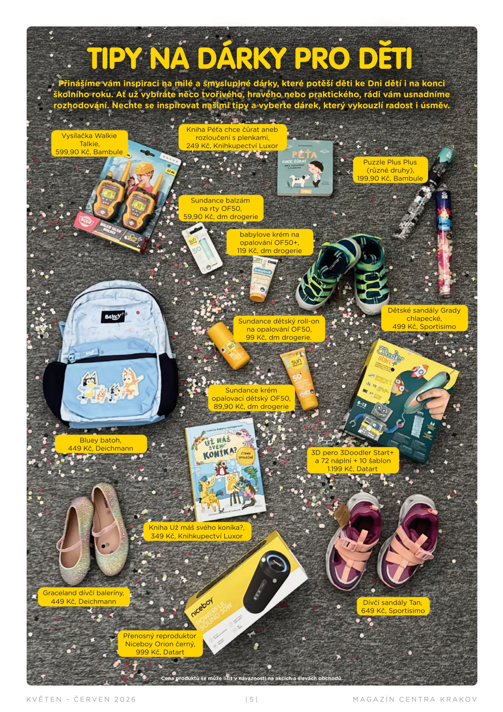 Leták Centrum Krakov magazín - strana 5