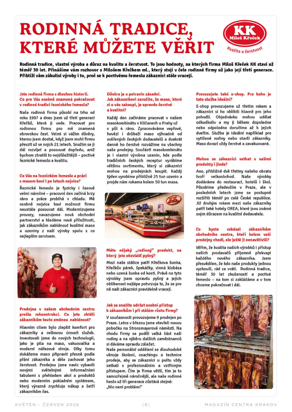 Leták Centrum Krakov magazín - strana 6
