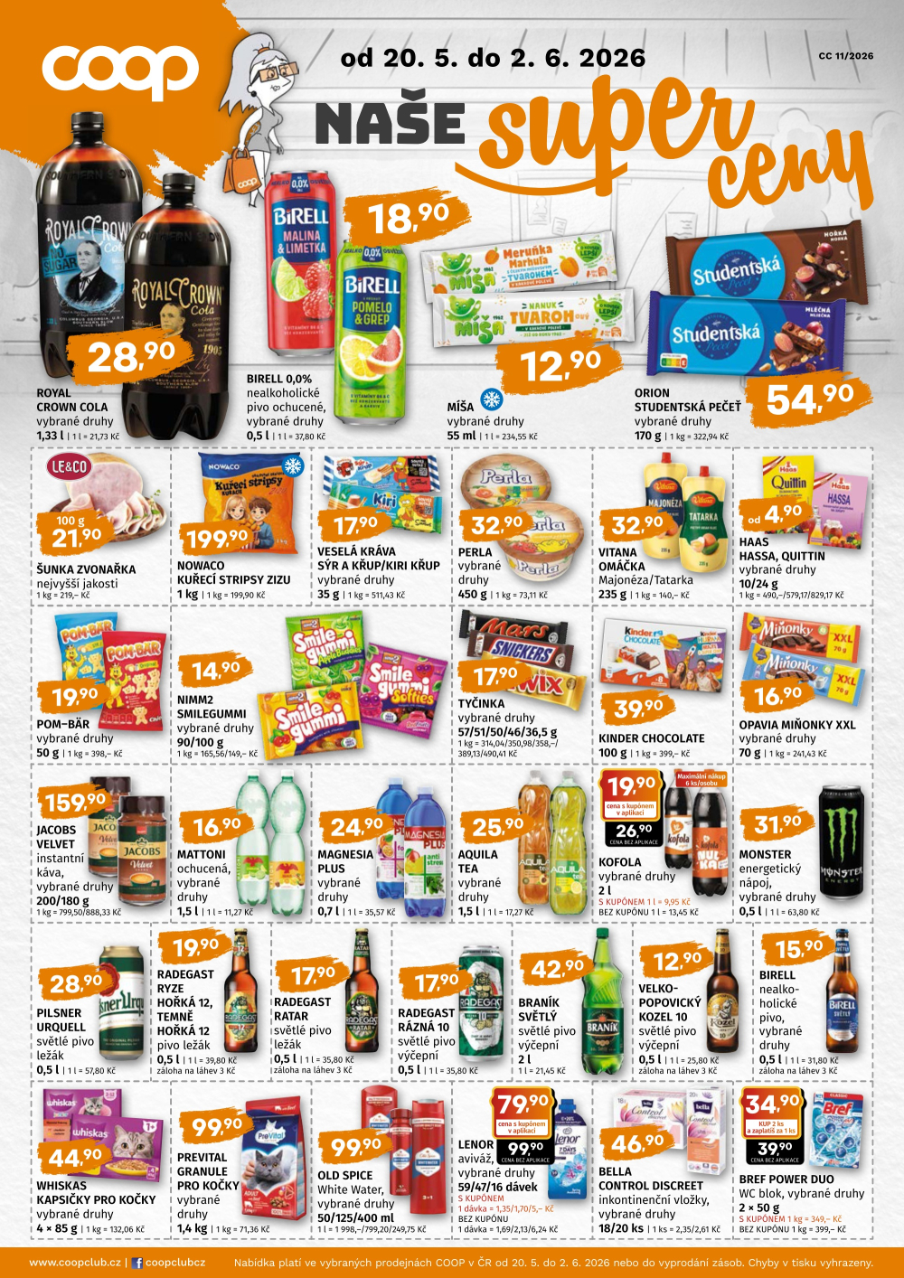 Leták COOP leták - Super ceny - strana 1