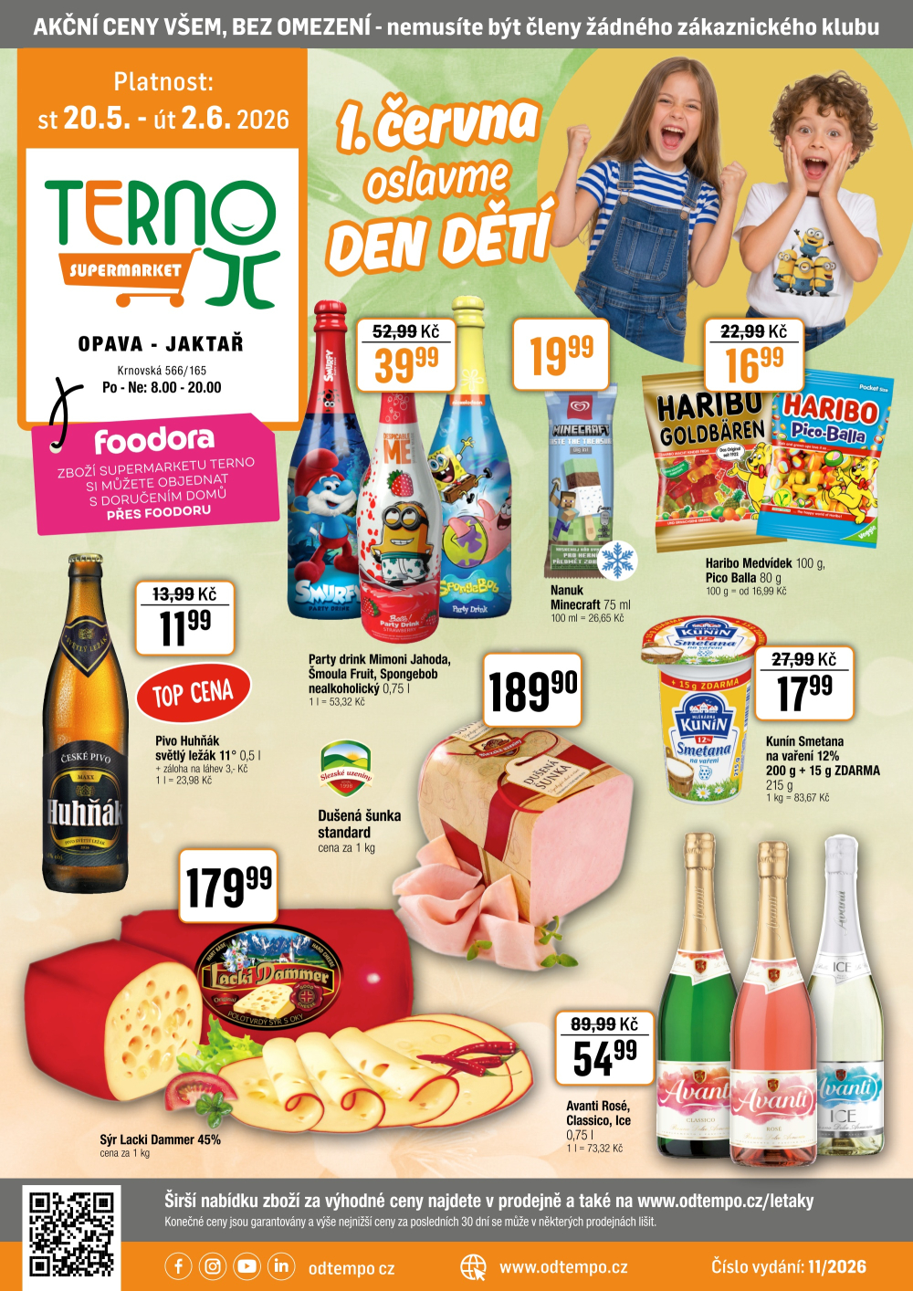 Leták TEMPO leták - Terno Opava - Jaktář - strana 1
