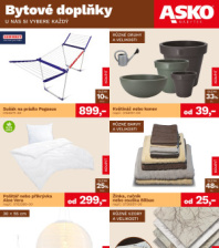 Akční leták ASKO nábytek  - Bytové doplňky