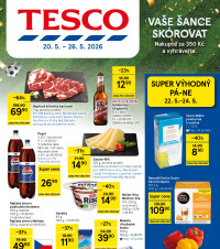 Akční leták Tesco hypermarket 