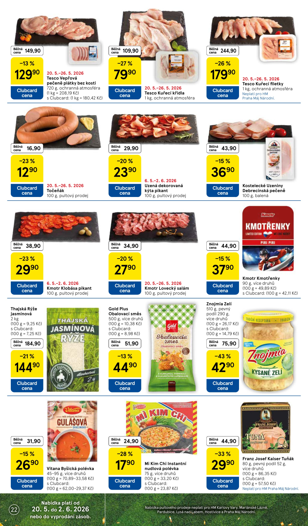 Leták Tesco hypermarket leták - strana 22