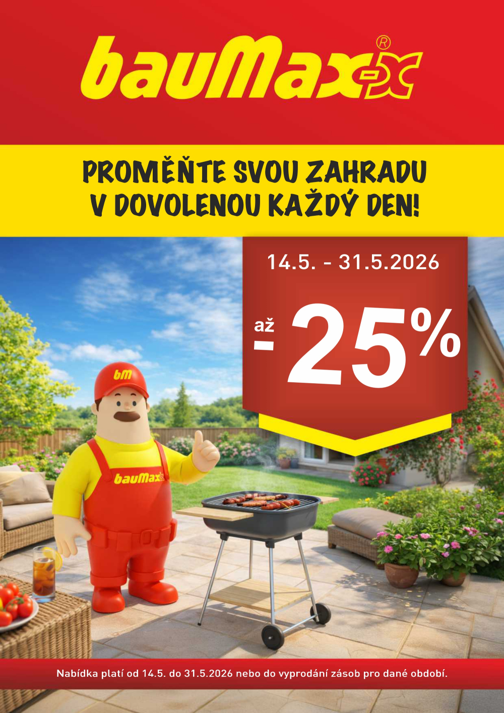 Leták bauMax leták - Zahrada - strana 1