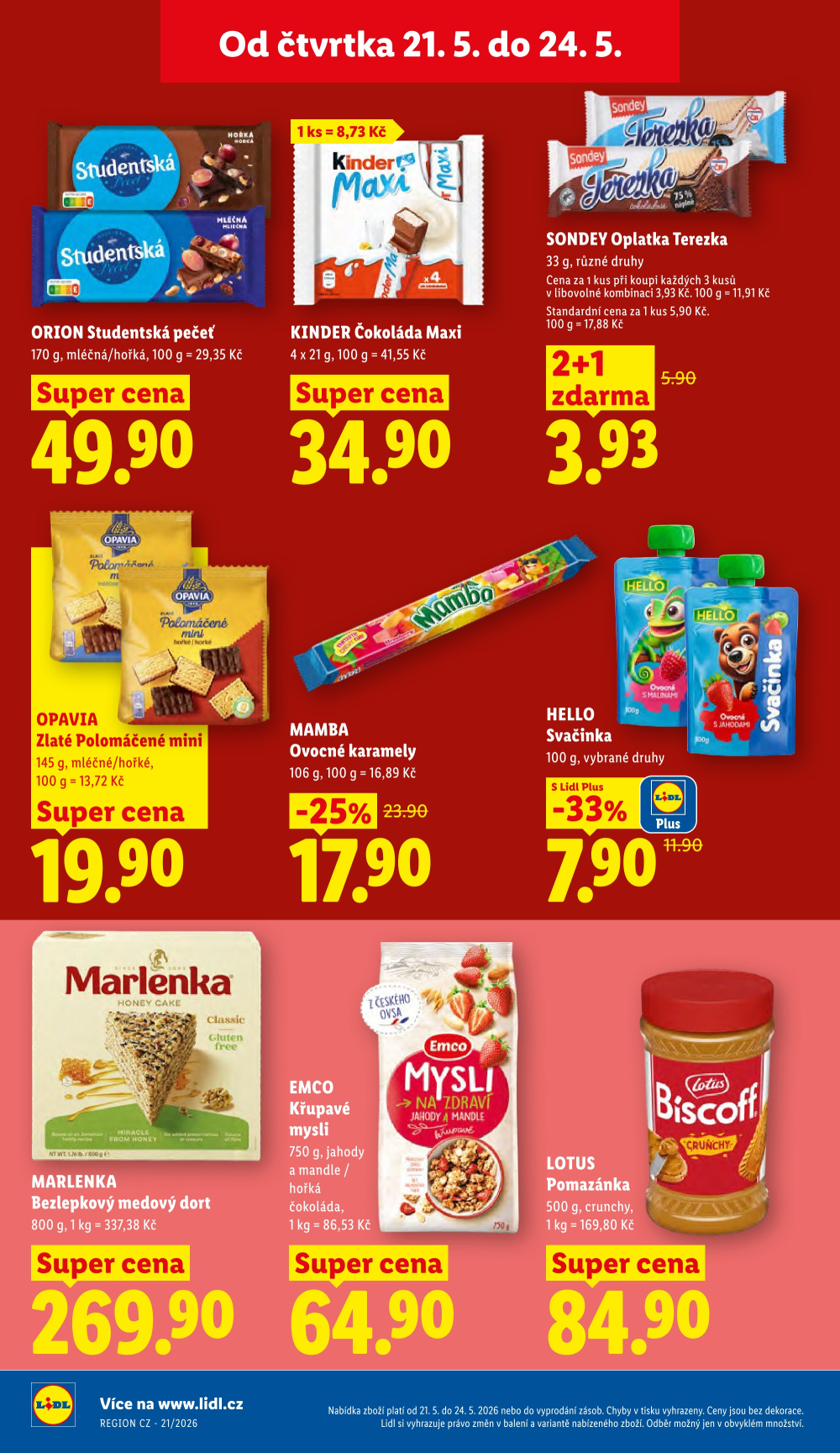 Leták Lidl leták od čtvrtka - strana 18
