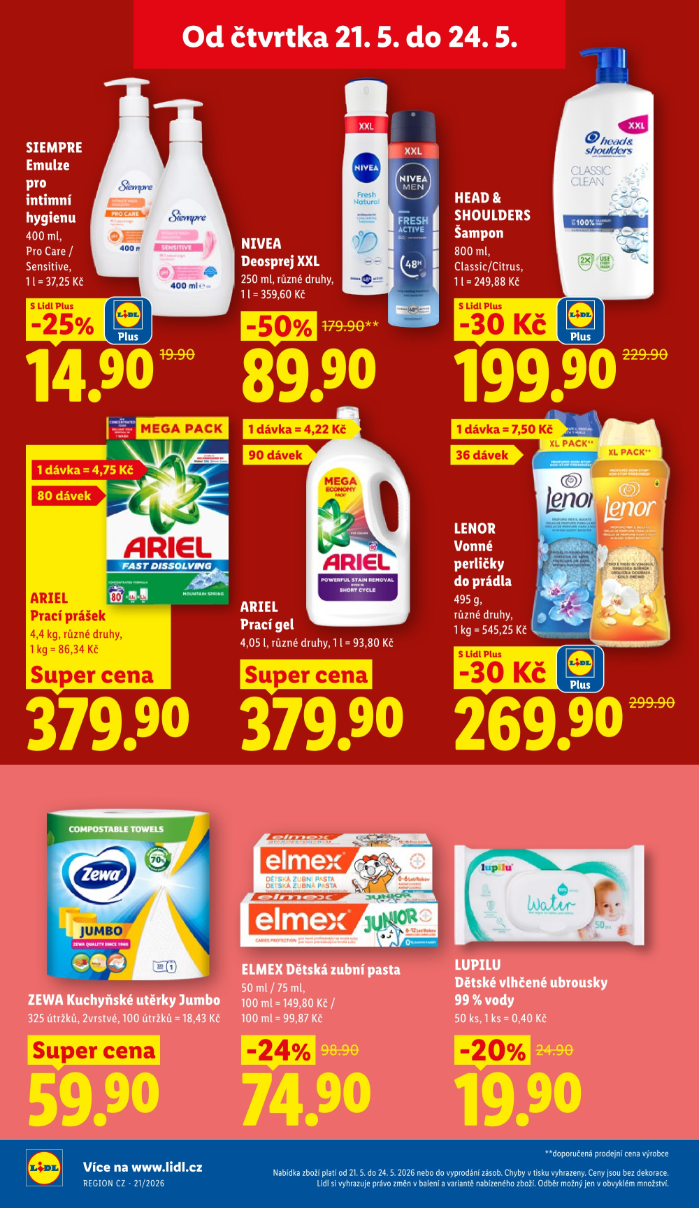 Leták Lidl leták od čtvrtka - strana 38