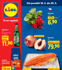 Akční leták Lidl  od pondělí