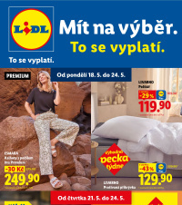 Akční leták Lidl  - Nabídka spotřebního zboží