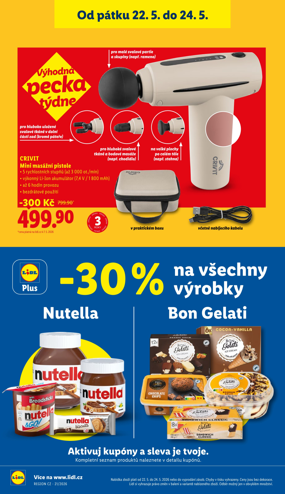 Leták Lidl leták - Nabídka spotřebního zboží - strana 22