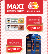Akční leták Teta drogerie - Maxi cenový objev