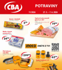 Akční leták CBA Potraviny 